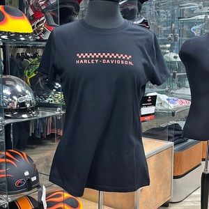 Harley-Davidson Women's Winged Wheel Graphic Tee